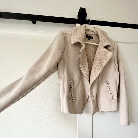 Oat Faux Sherpa Jecket - Picture 8 of 9